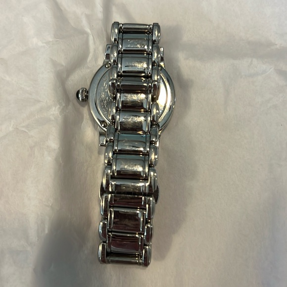 David Yurman 30mm classic Stainless Steel -Quartz Mother Pearl Dial w/Diamond - Picture 8 of 12